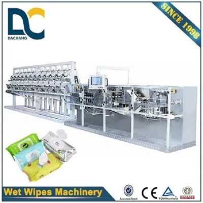 Máquina de fazer papel de seda totalmente automática
