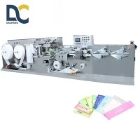 Equipamento de fabricação de lenços umedecidos